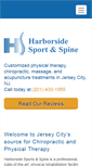 Mobile Screenshot of harborsidespine.com